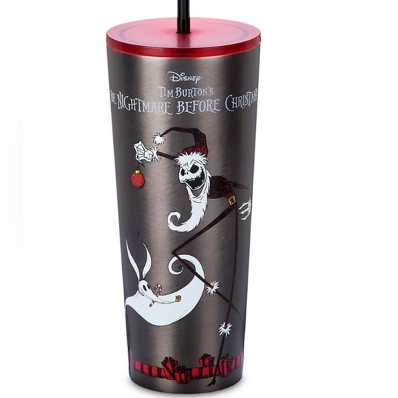 NIB limited Starbucks Nightmare Before Christmas Stainless Steel Travel cup - Picture 2 of 5